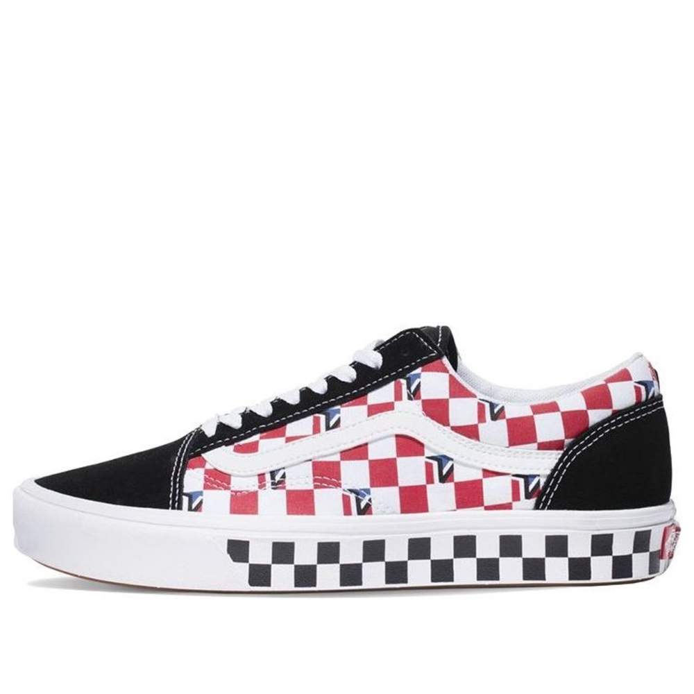 Vans Old Skool Red & White Checkered Unisex Shoes